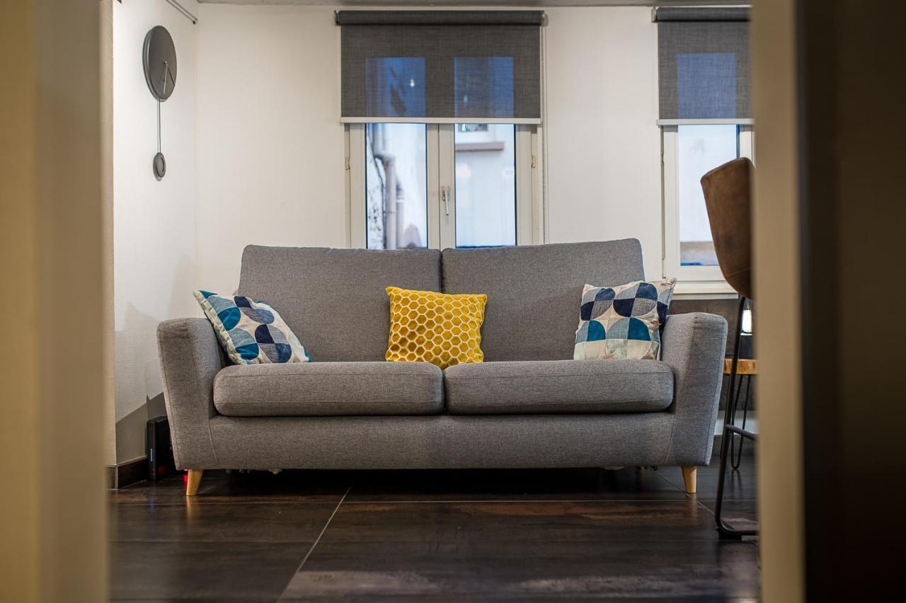 Appart 4 Pers Design Et Cosy Avec Jardin Au Coeur De Sélestat Eksteriør bilde