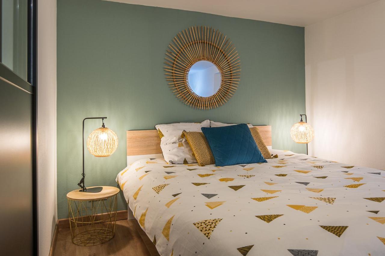 Appart 4 Pers Design Et Cosy Avec Jardin Au Coeur De Sélestat Eksteriør bilde