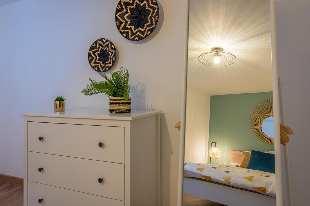 Appart 4 Pers Design Et Cosy Avec Jardin Au Coeur De Sélestat Eksteriør bilde