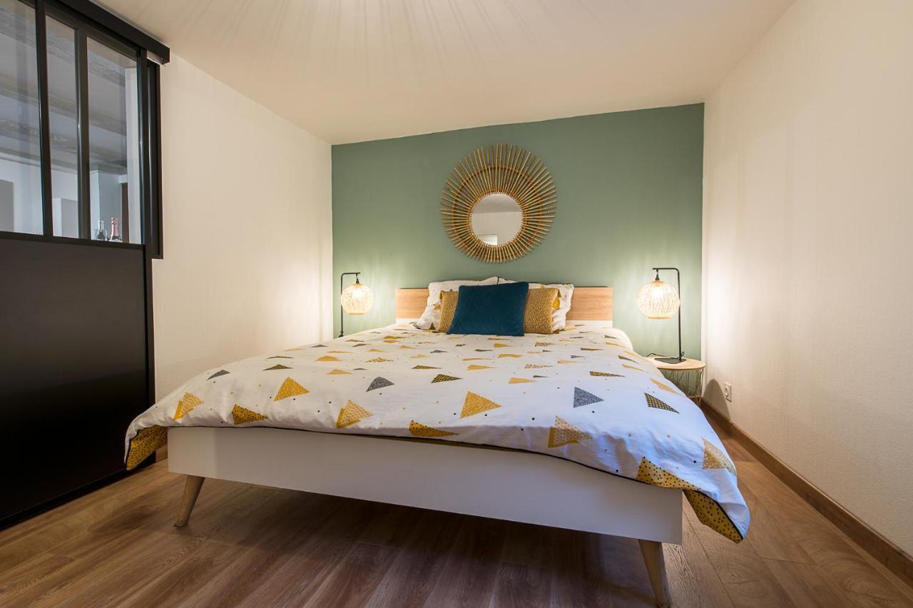 Appart 4 Pers Design Et Cosy Avec Jardin Au Coeur De Sélestat Eksteriør bilde